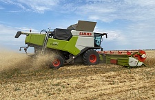 Полевой тест-драйв CLAAS TRION 720