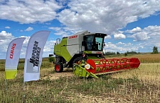 Успешный демо-тур CLAAS DOMINATOR 370 в Воронежской области.